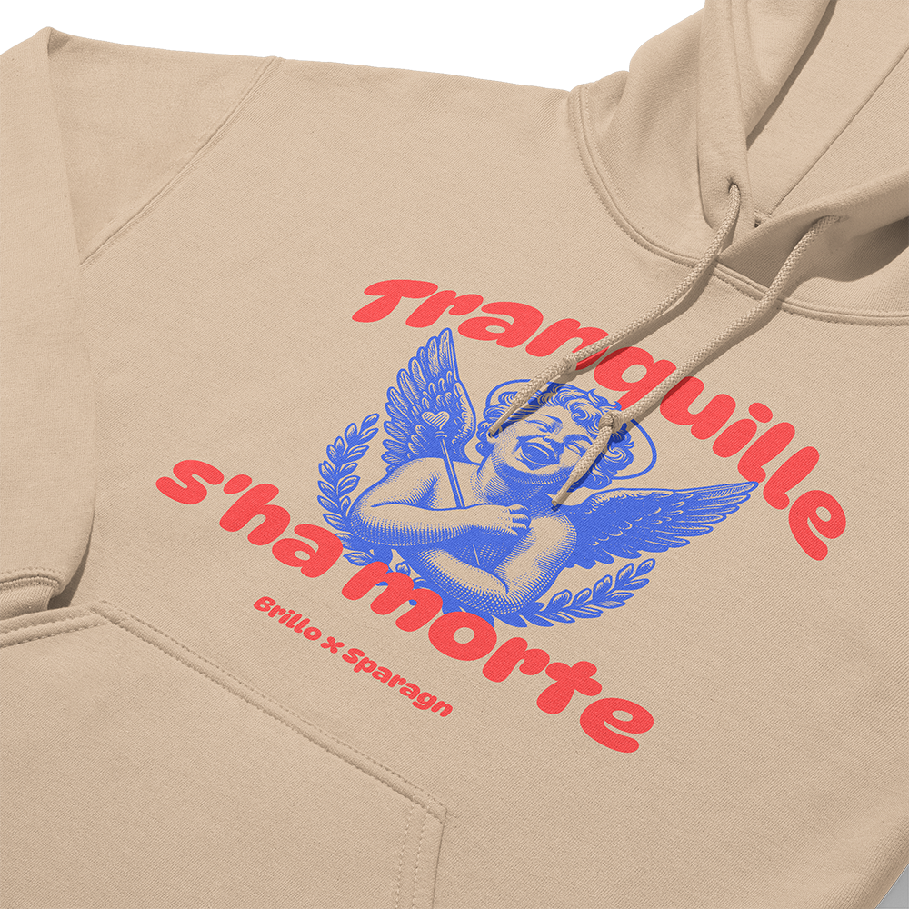 Tranquille s'ha morte - Felpa con cappuccio