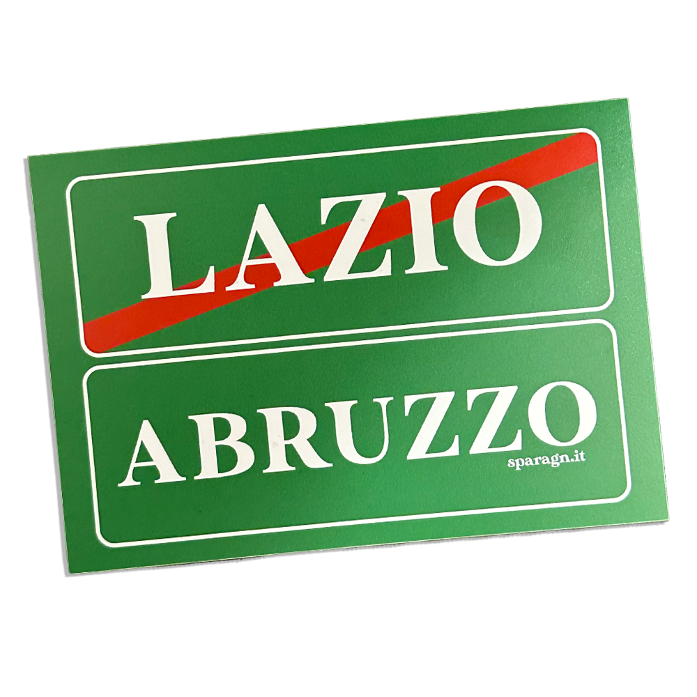 Adesivo • Lazio/Abruzzo