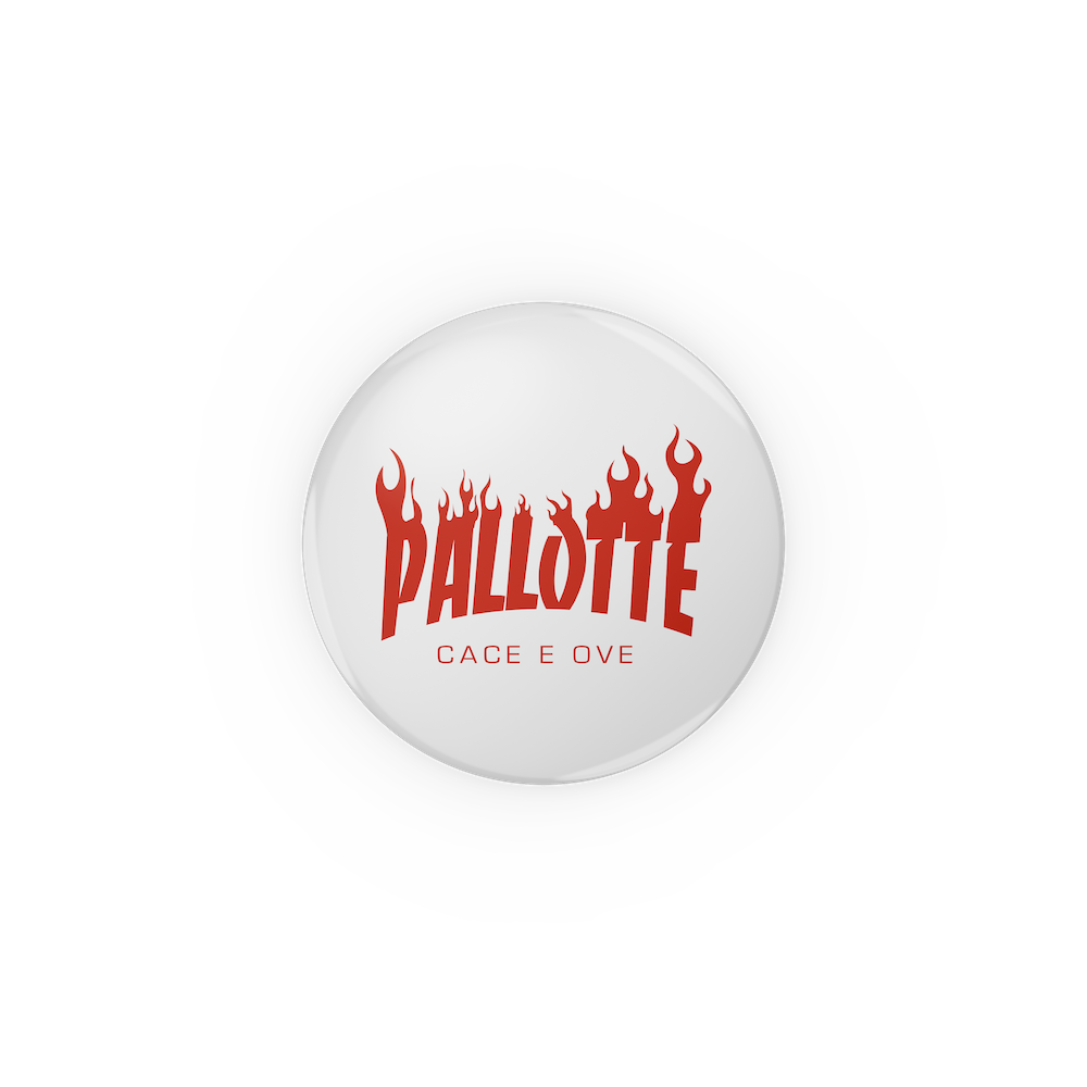 Pallotte Cace e Ove • Magnete tondo
