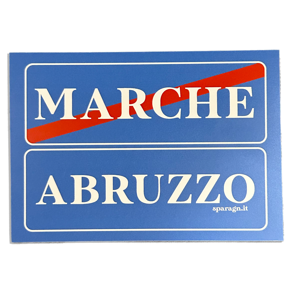 Adesivo • Marche/Abruzzo