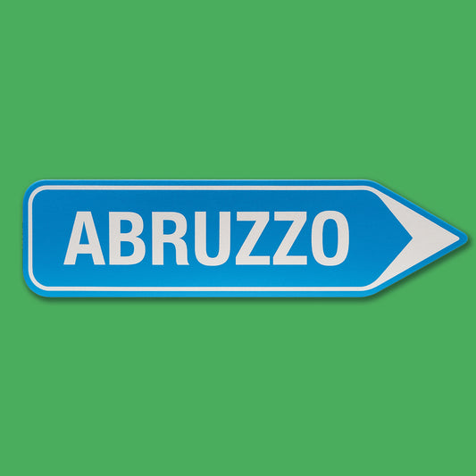 Cartello Abruzzo - Stampa 3D