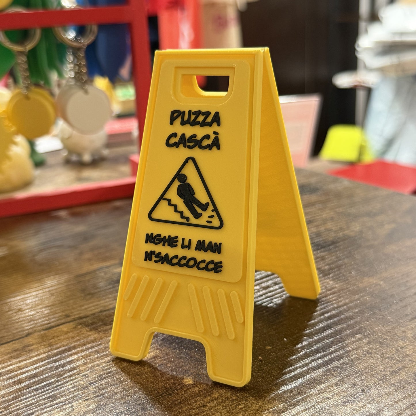 Puzza cascà - Cartello